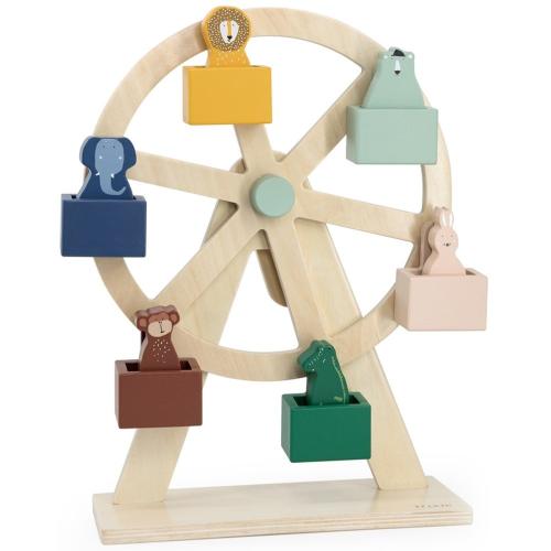 Trixie Wooden Animal Ferris Wheel Κωδ 77824 Ξύλινο Παιχνίδι Ρόδα με Ζωάκια 1 Τεμάχιο